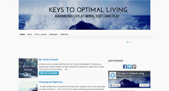 Desktop Screenshot of keystooptimalliving.com