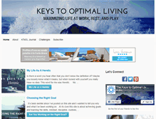 Tablet Screenshot of keystooptimalliving.com